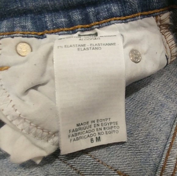 Vintage Levis 505 High Rise Cutoffs Y2k 90s 6 - Picture 7 of 7